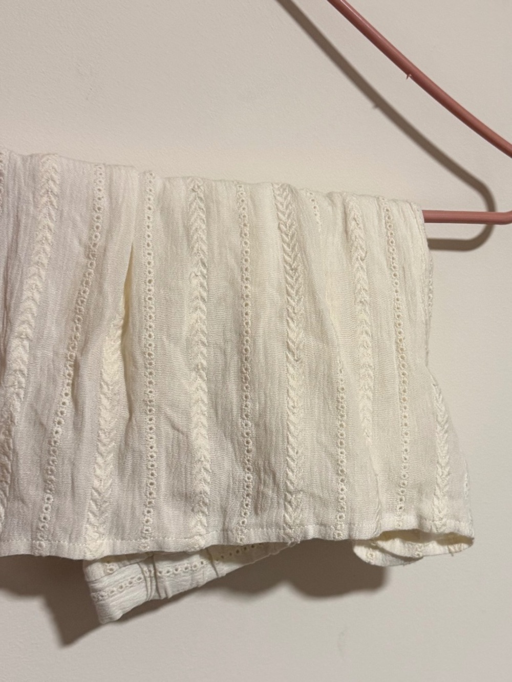 Urban Outfitters Out From Under Ivory Eyelet Lace Shorts